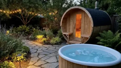 Fitting a Sauna Kit Into a Small Backyard