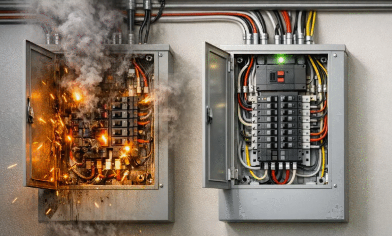 How Electrical Panels Protect Homes From Overloads and Short Circuits